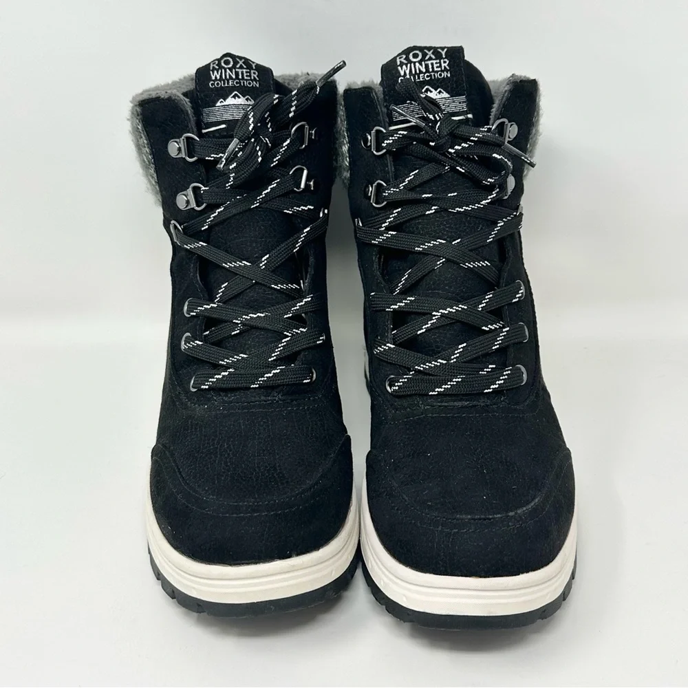 NEW Roxy Women's Marija Winter Boots Mid Calf Size 9.5 Black